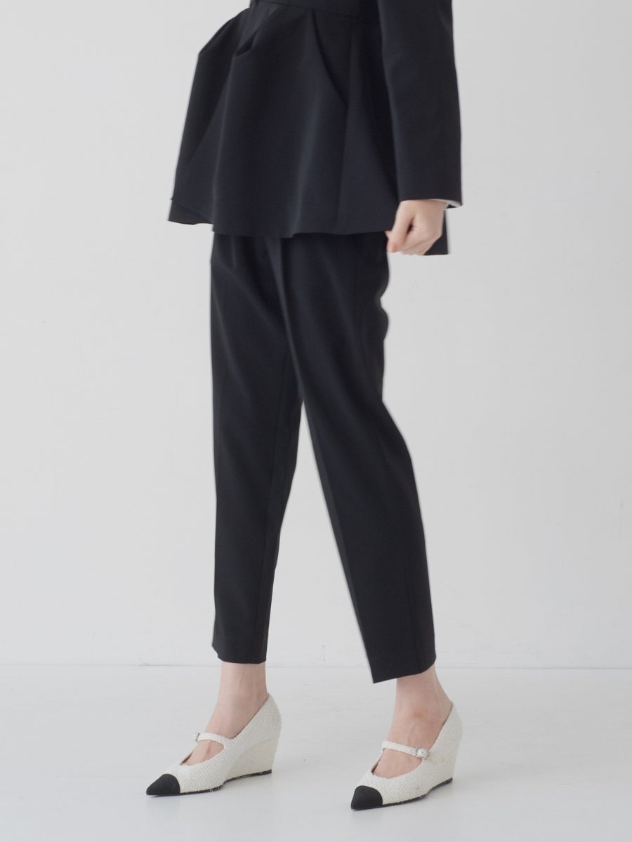 新品】maison de Dolce. リュクスパンツ ブラック 【公式通販】