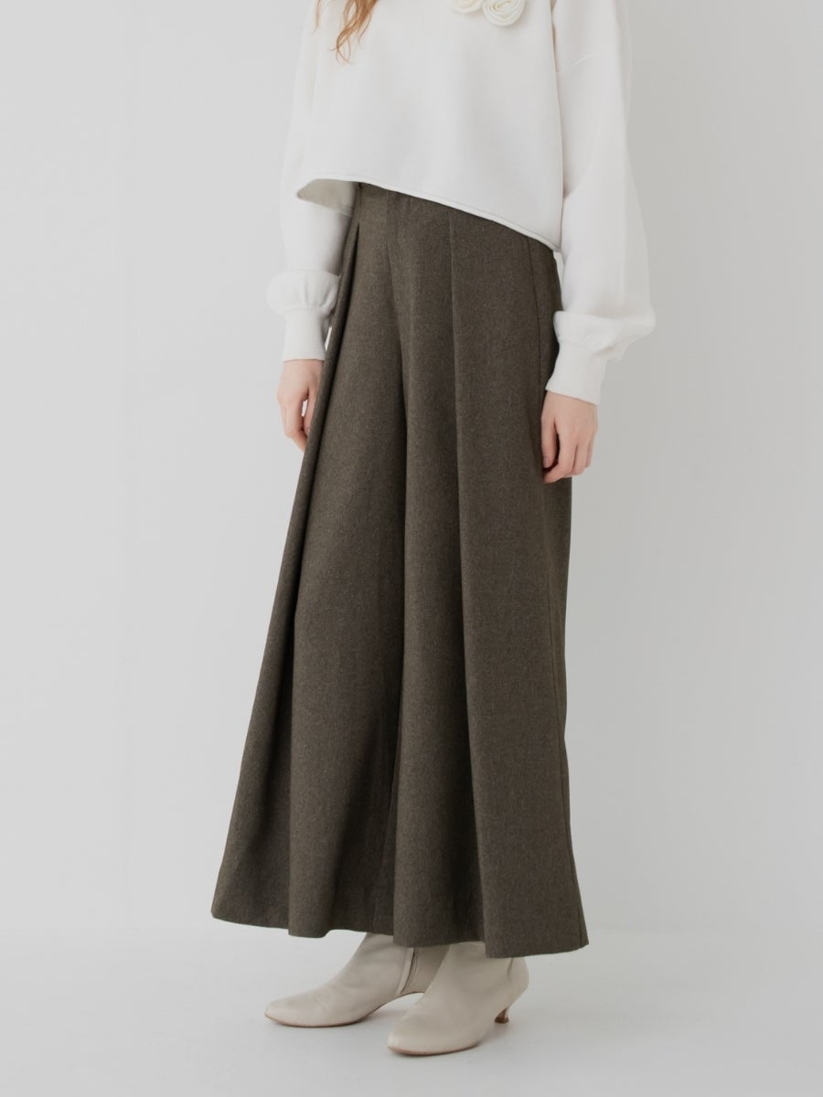 セゾンワイドパンツ warm brown