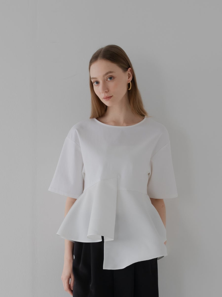 アシンメトリーTシャツ | maison de Dolce.