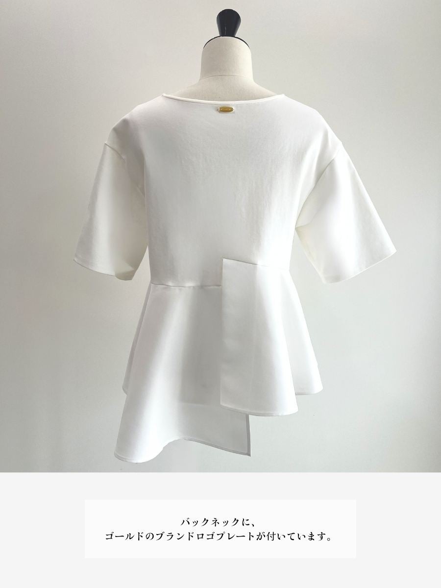 アシンメトリーTシャツ | maison de Dolce.