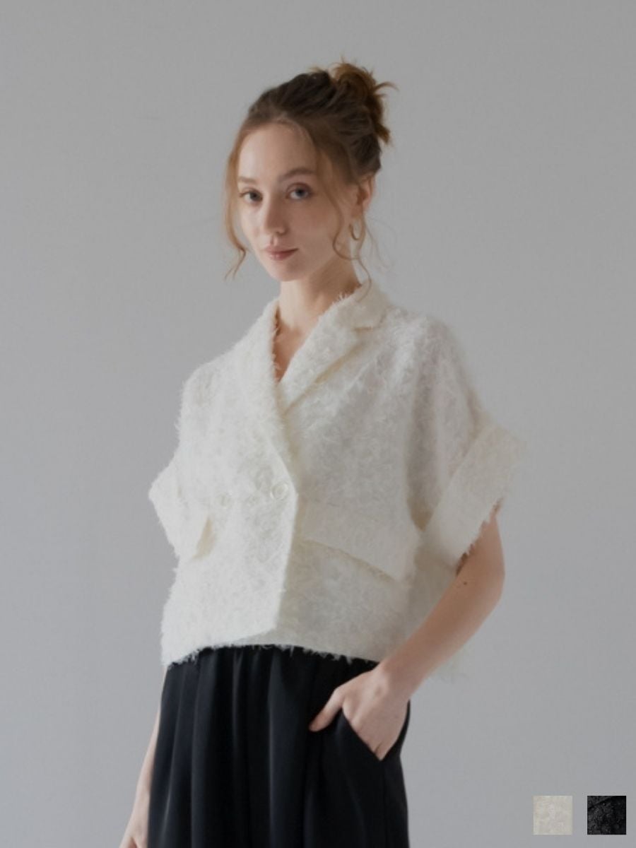 メゾンドドルチェ　ブルゾン 新品】 maison de Dolce / メゾンドドルチェ | glossy blouson