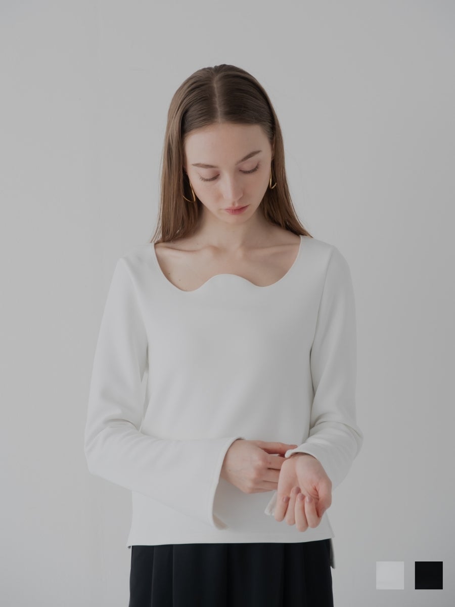 maison de Dolce. メゾンドドルチェ　エメニット メゾンドドルチェ maison de Dolce ファーリーニット White 【公式通販】