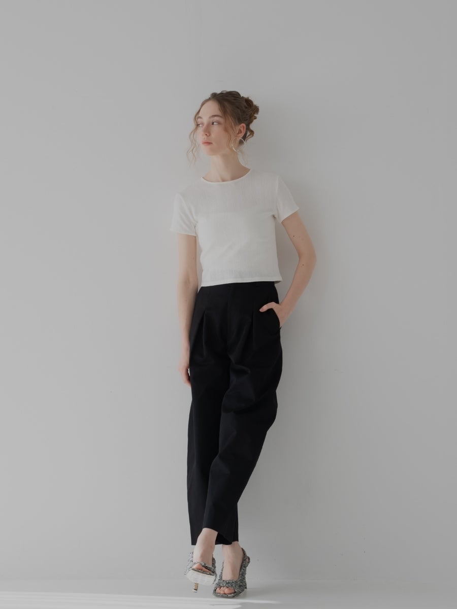 コットンTシャツ white