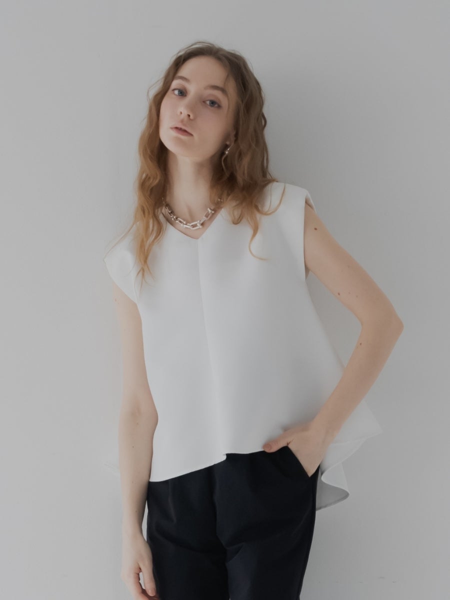 メゾンドドルチェ　オーガンジーブルゾン 新品】 maison de Dolce / メゾンドドルチェ | glossy blouson