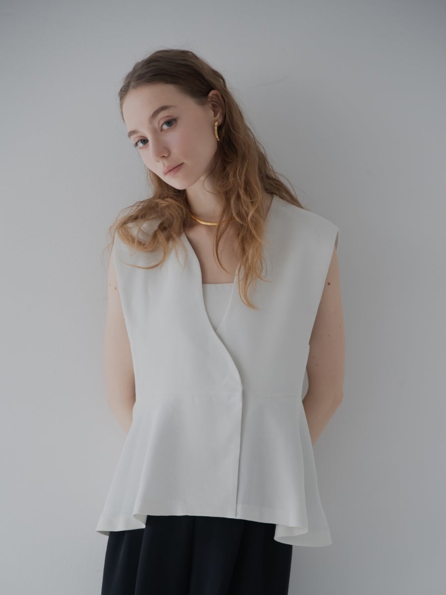 リネンライクジレ white