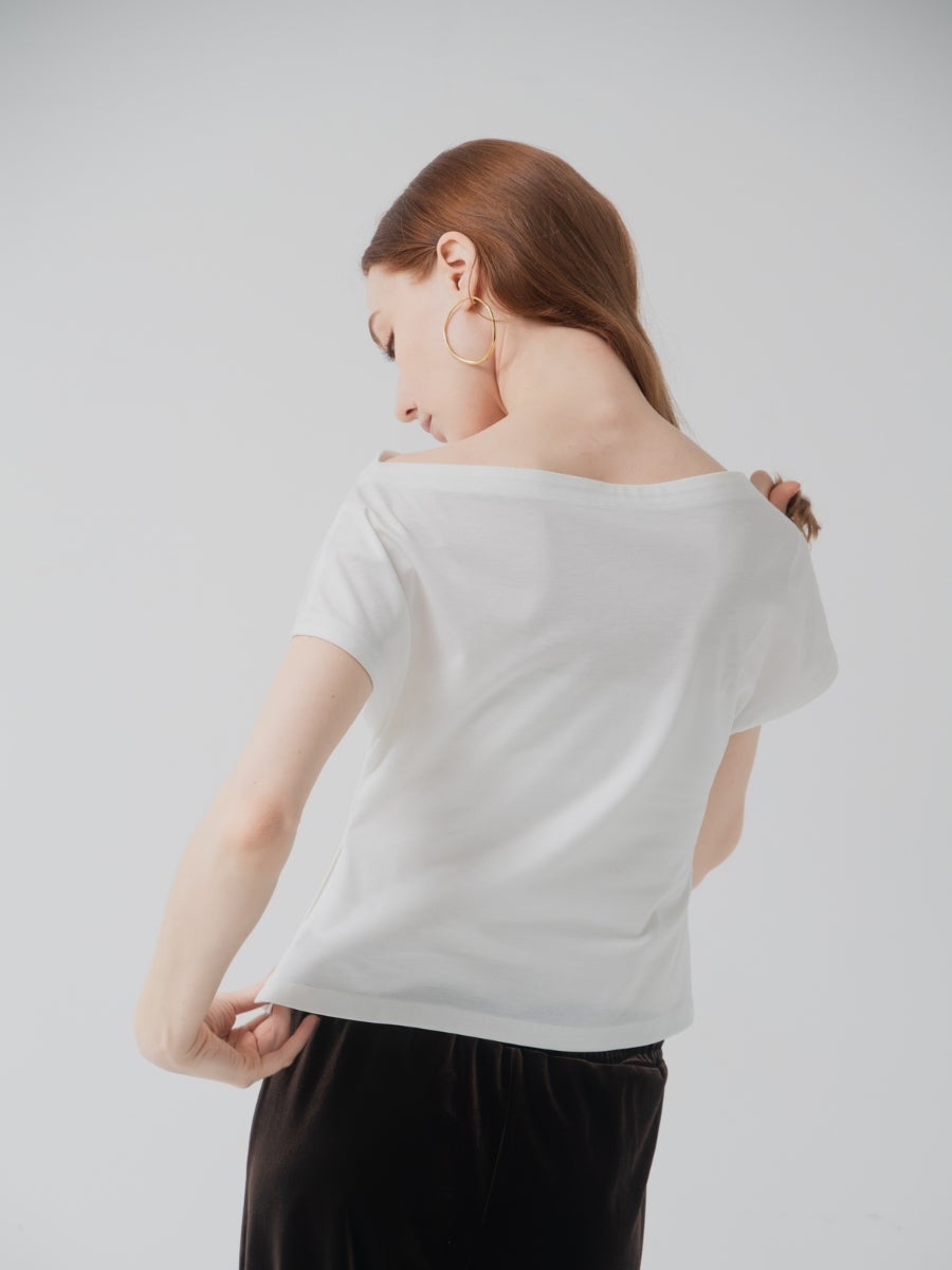 アシンメトリーヘムトップス | maison de Dolce.