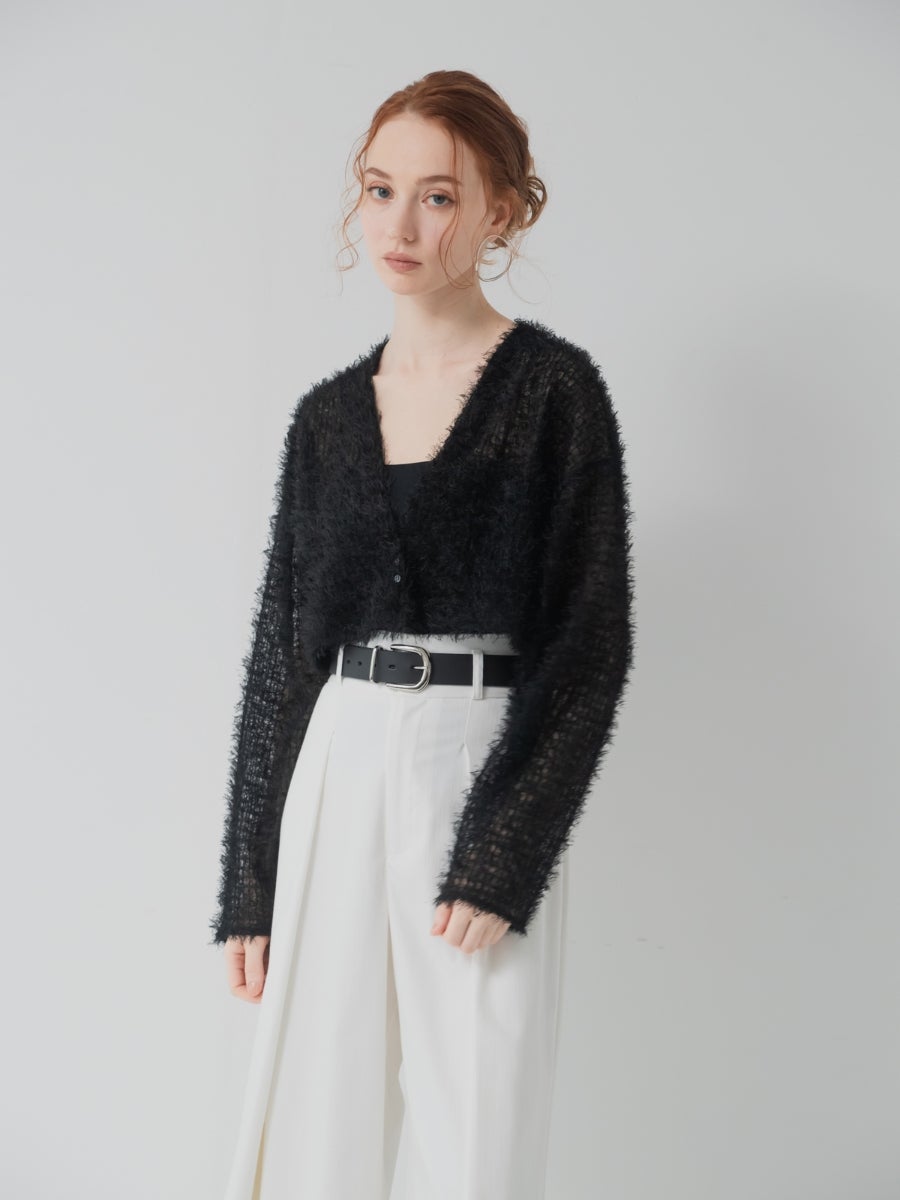 レザーベーシックベルト black