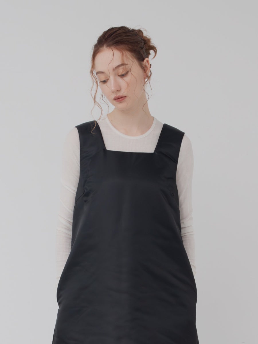 パデットワンピース black 全身