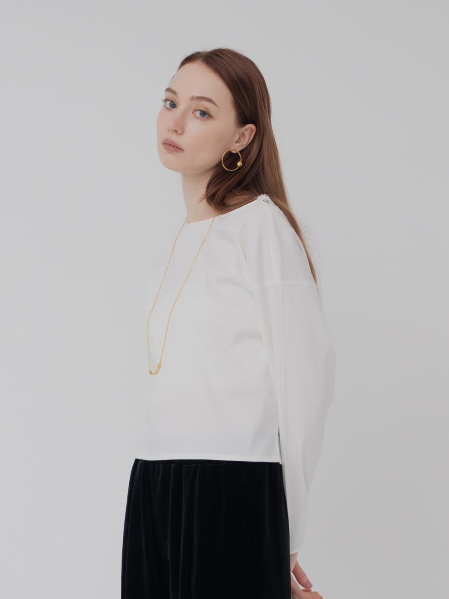 2wayレーストップス white