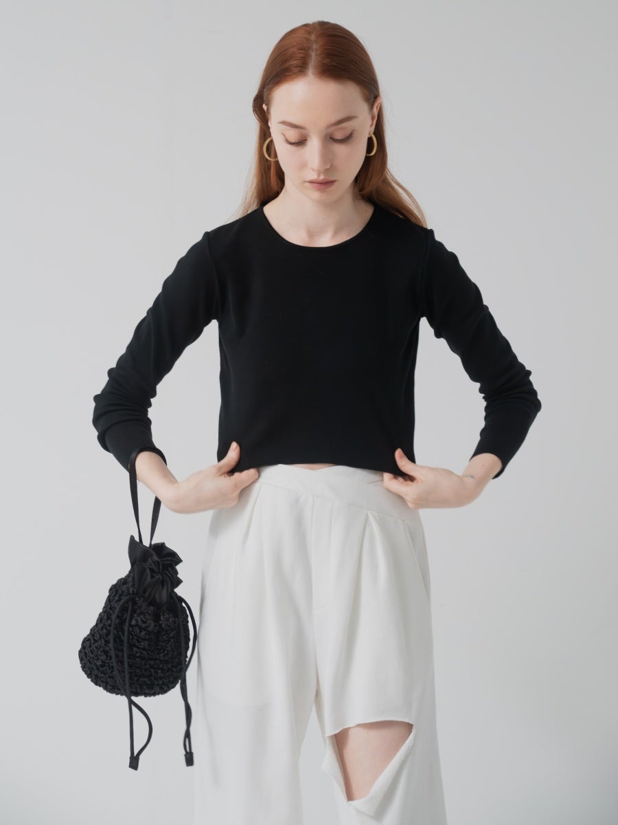 ベーシックニット black