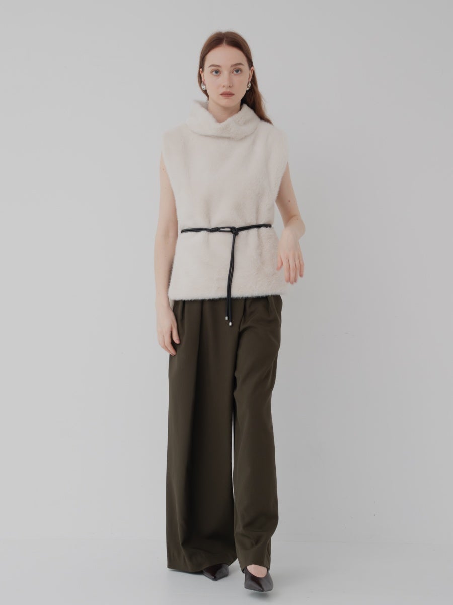 ラップパンツ brown