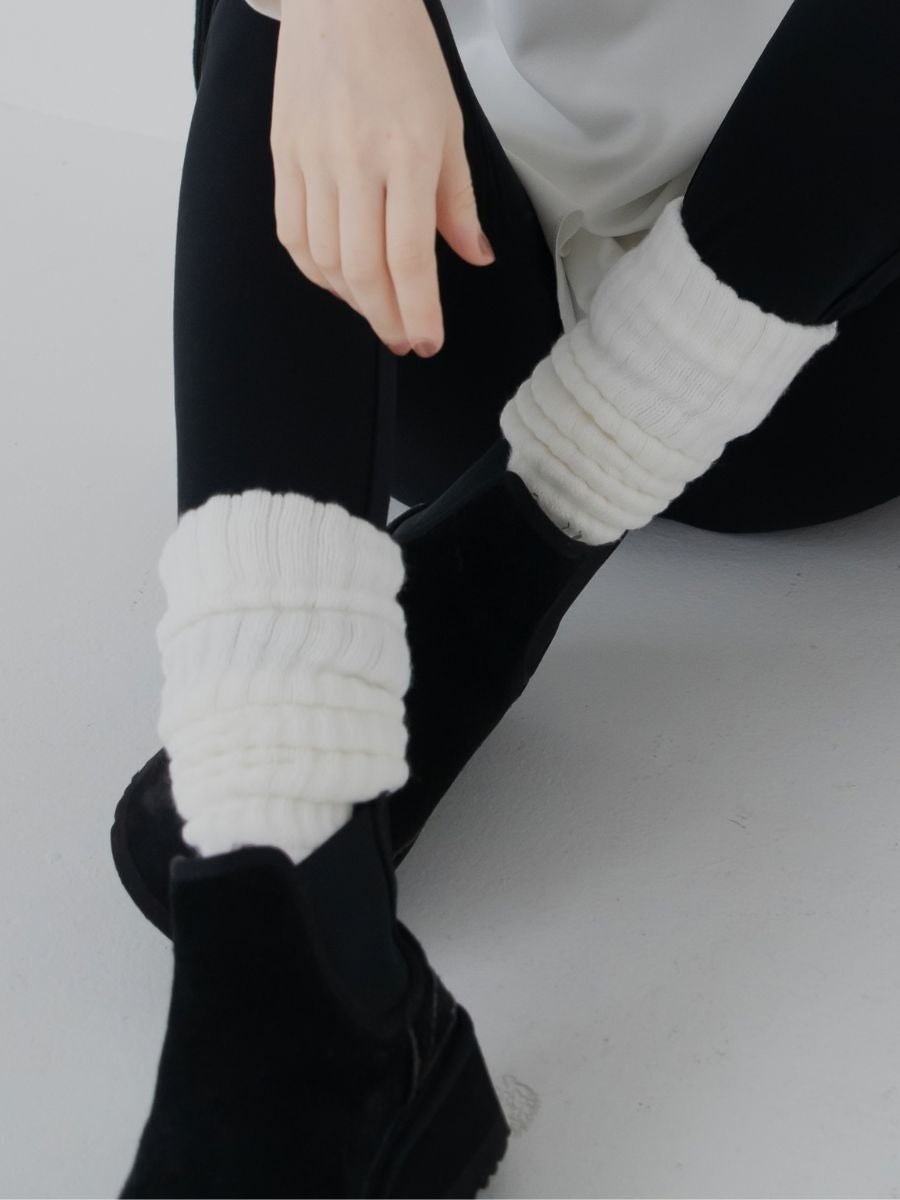 マシュマロソックス white